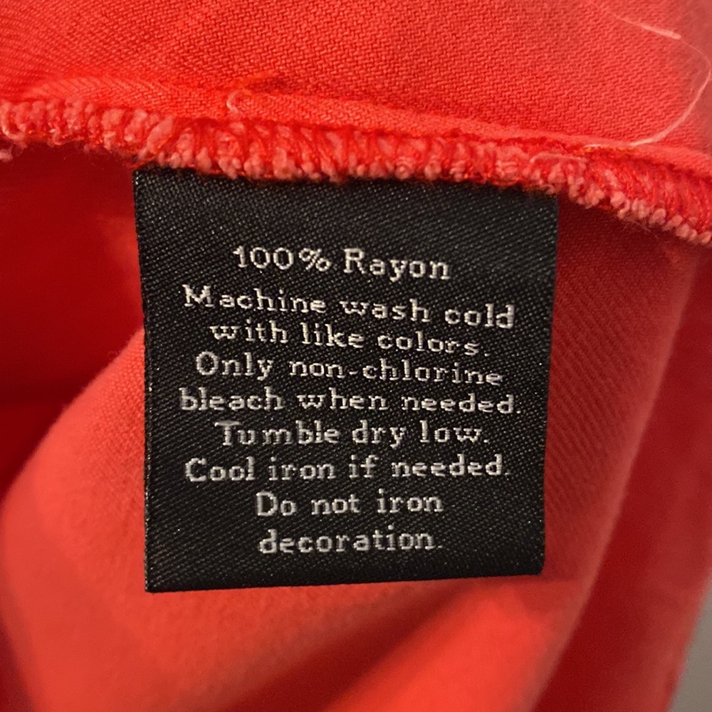 NWT Rock & Republic red button down top size XS - Picture 5 of 6